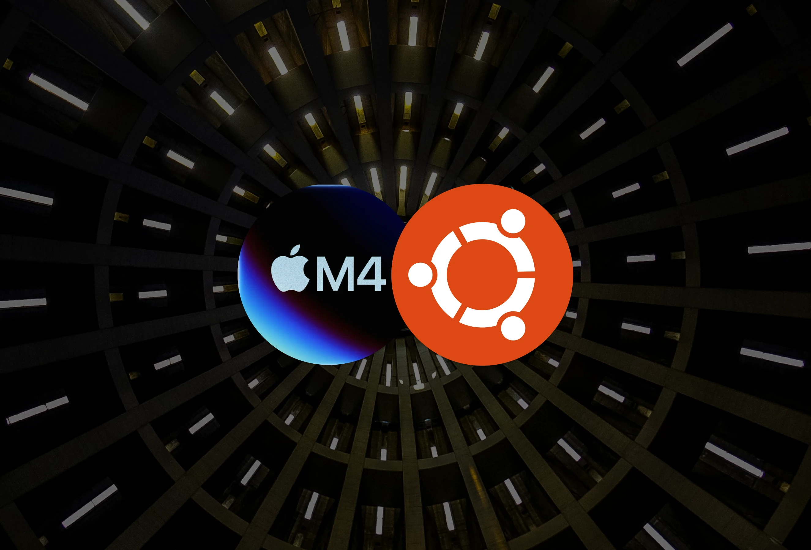 Apple Silicon의 UTM을 사용한 Ubuntu 24.10